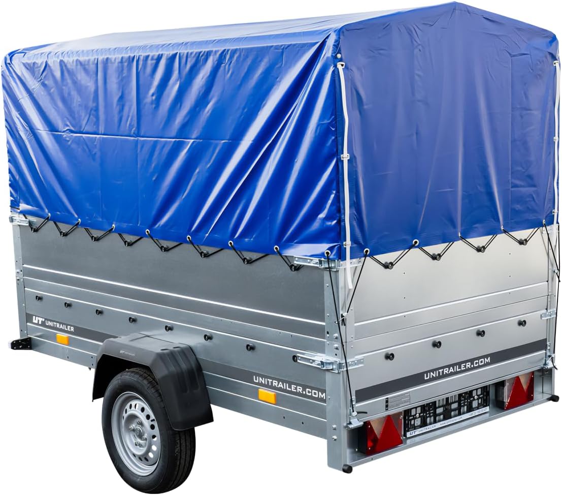 UNITRAILER PKW-Anhänger Garden Trailer 230 Kipp 750kg mit Hochplane