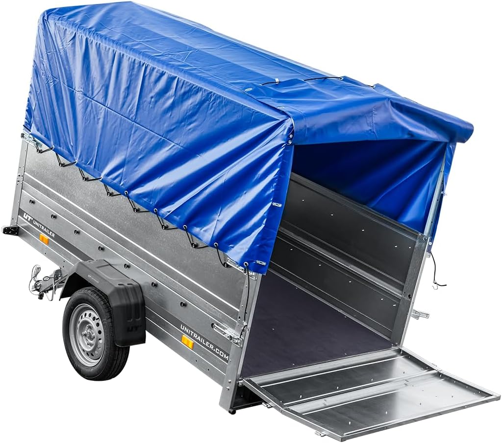 UNITRAILER PKW-Anhänger Garden Trailer 230 Kipp 750kg mit Hochplane