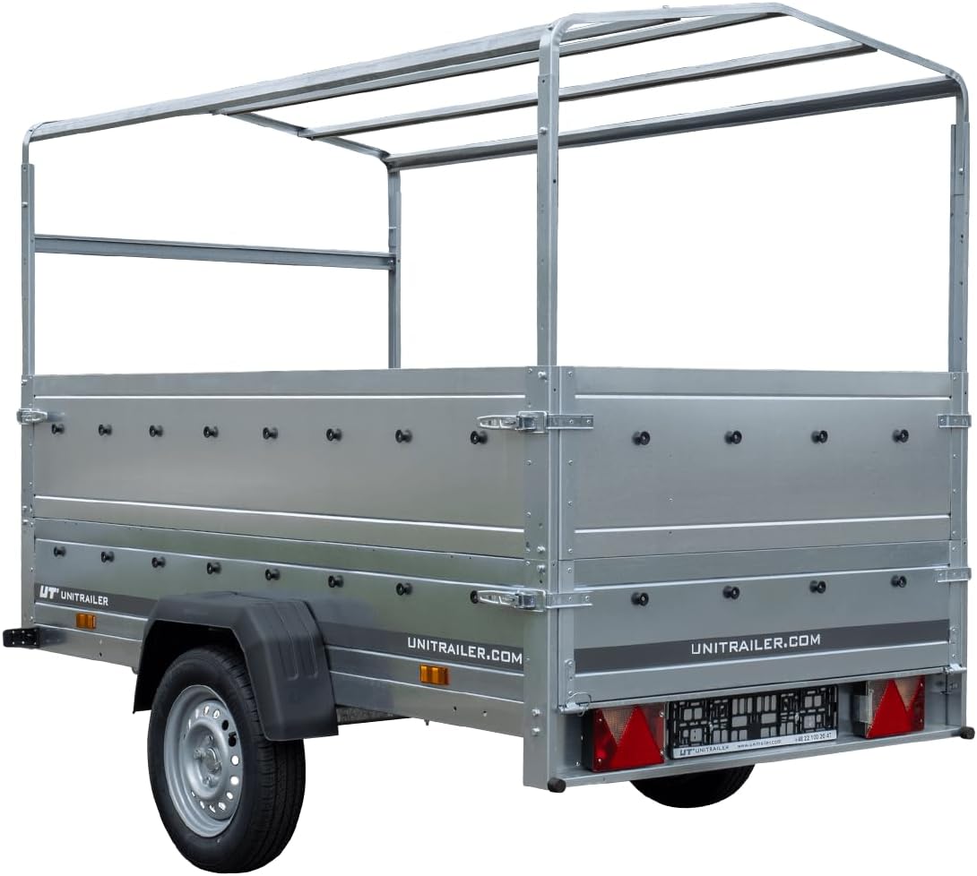 Unitrailer Kipphänger 230 mit Hochplane & Stützrad